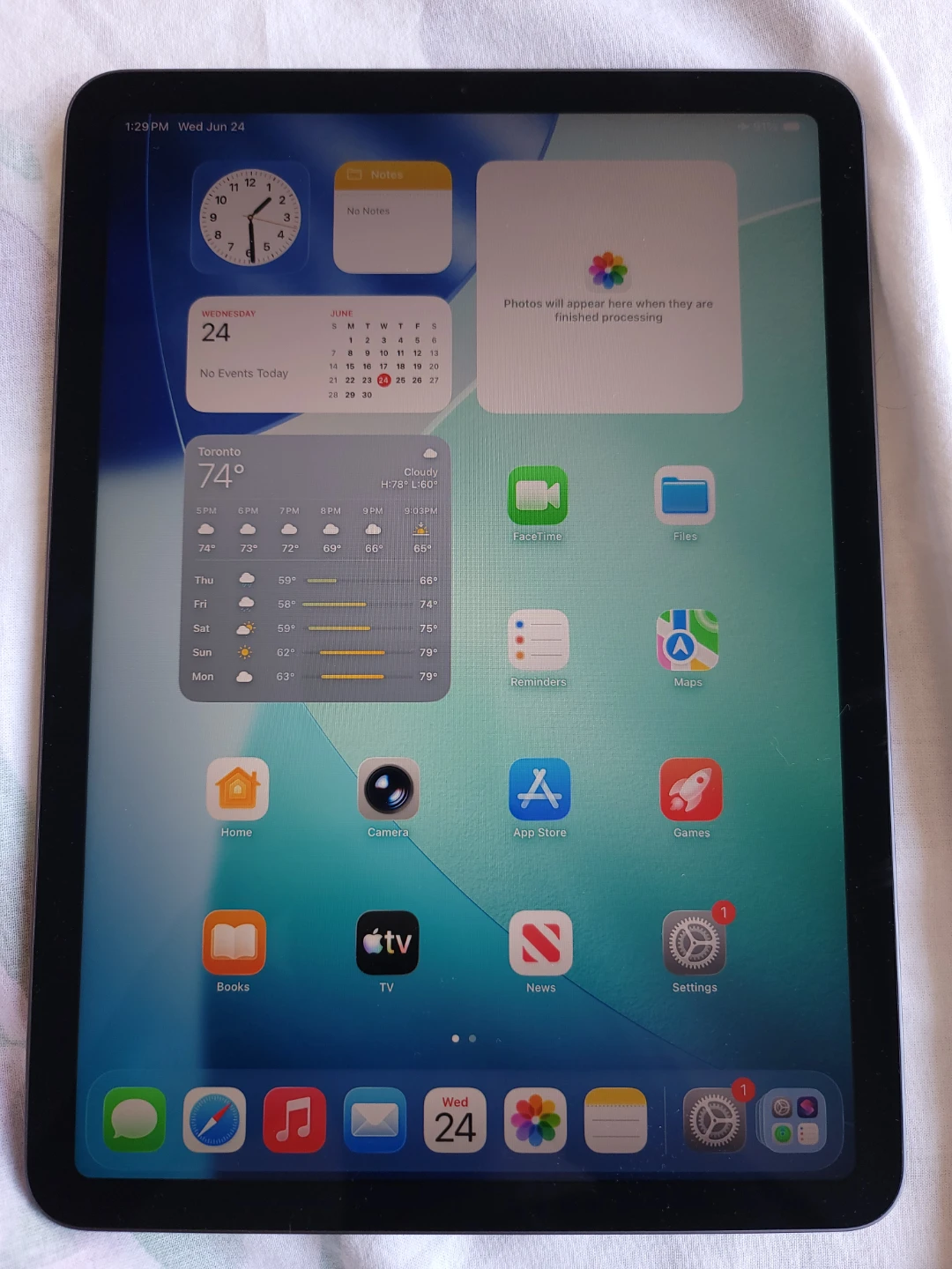 iPad air 4th gen
