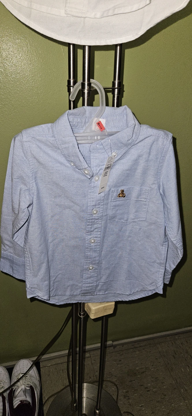 Baby Boy's Gap Button-Down Shirt - photo 3