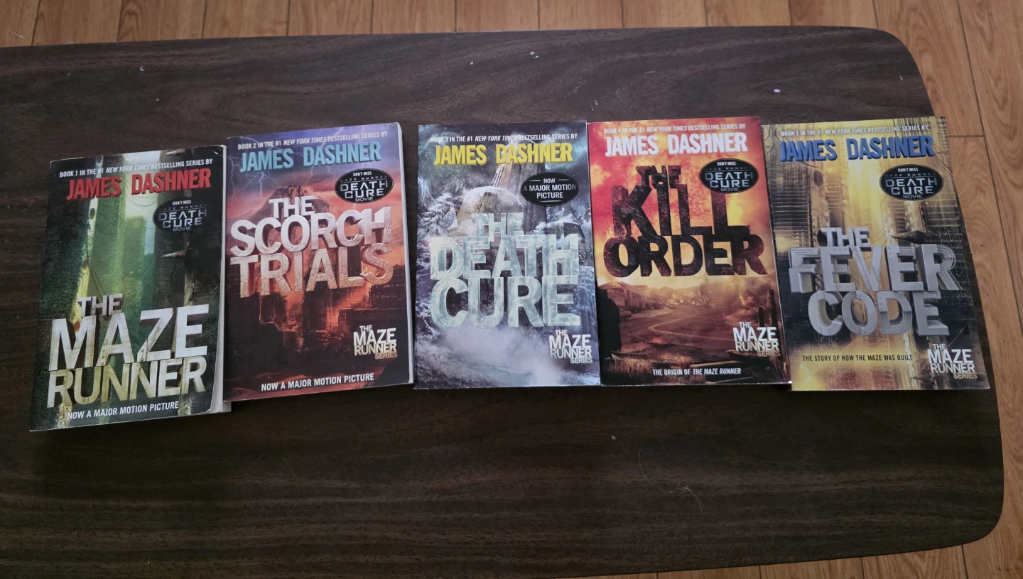 The Maze Runner Book Series by James Dashner