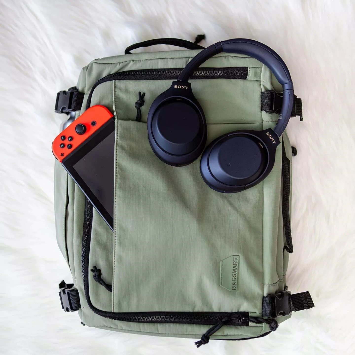 BAGSMART Backpack - Olive Green - photo 3