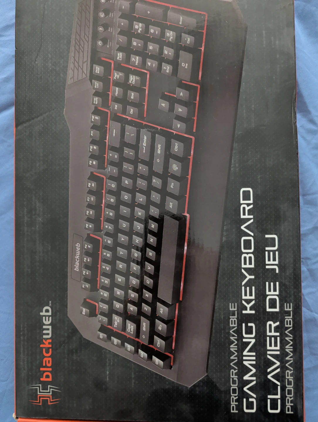 Blackweb Programmable Gaming Keyboard