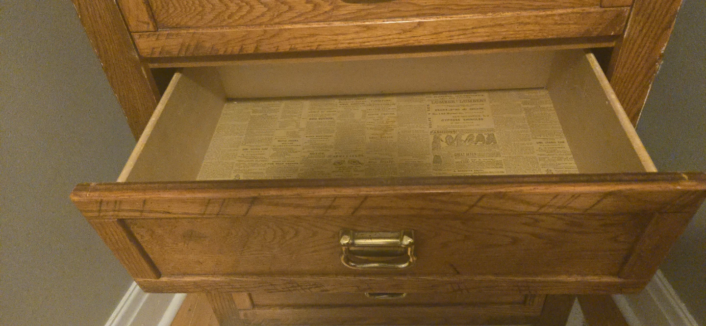 Antique Oak 6-Drawer Dresser - photo 2