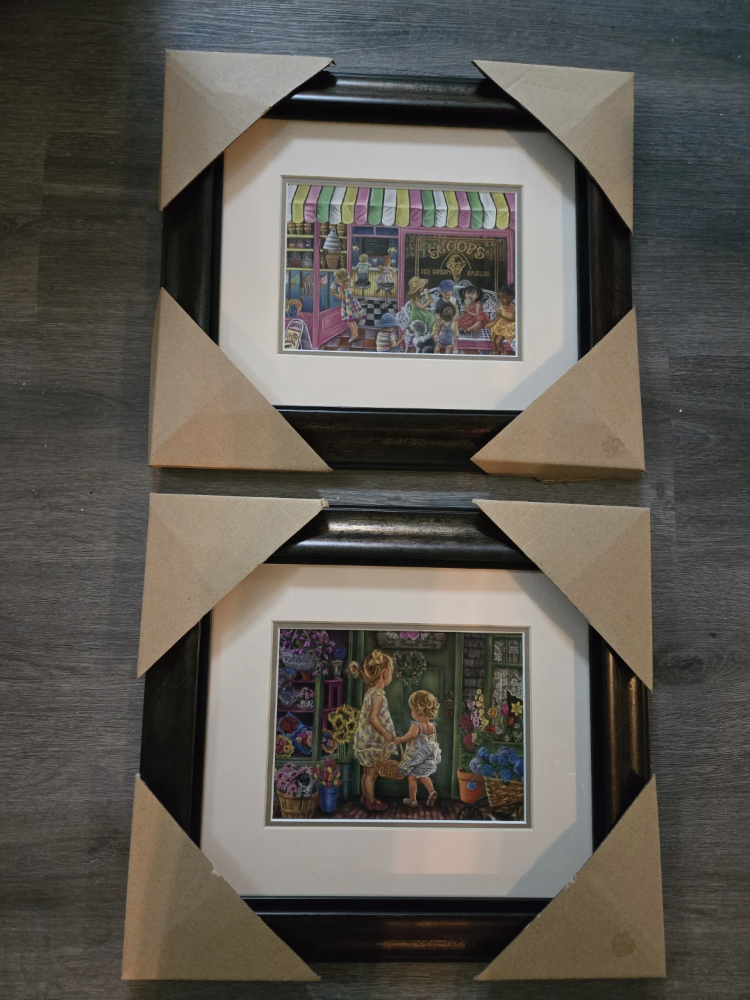 Two (2) Lovely Children's Pictures