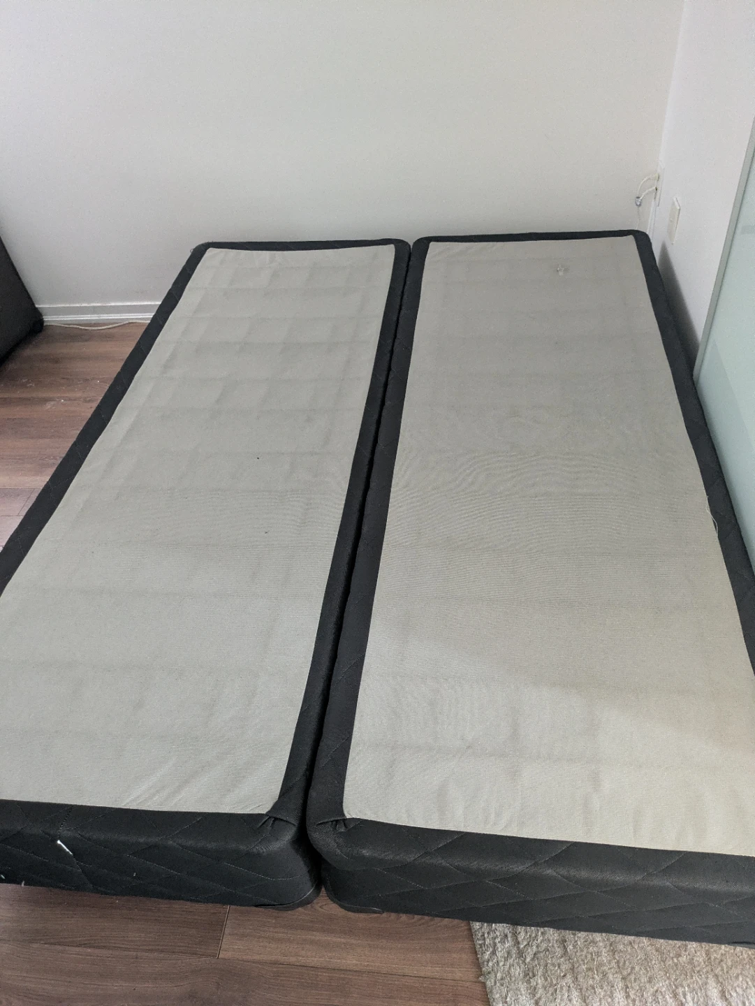 Two Twin Box Springs