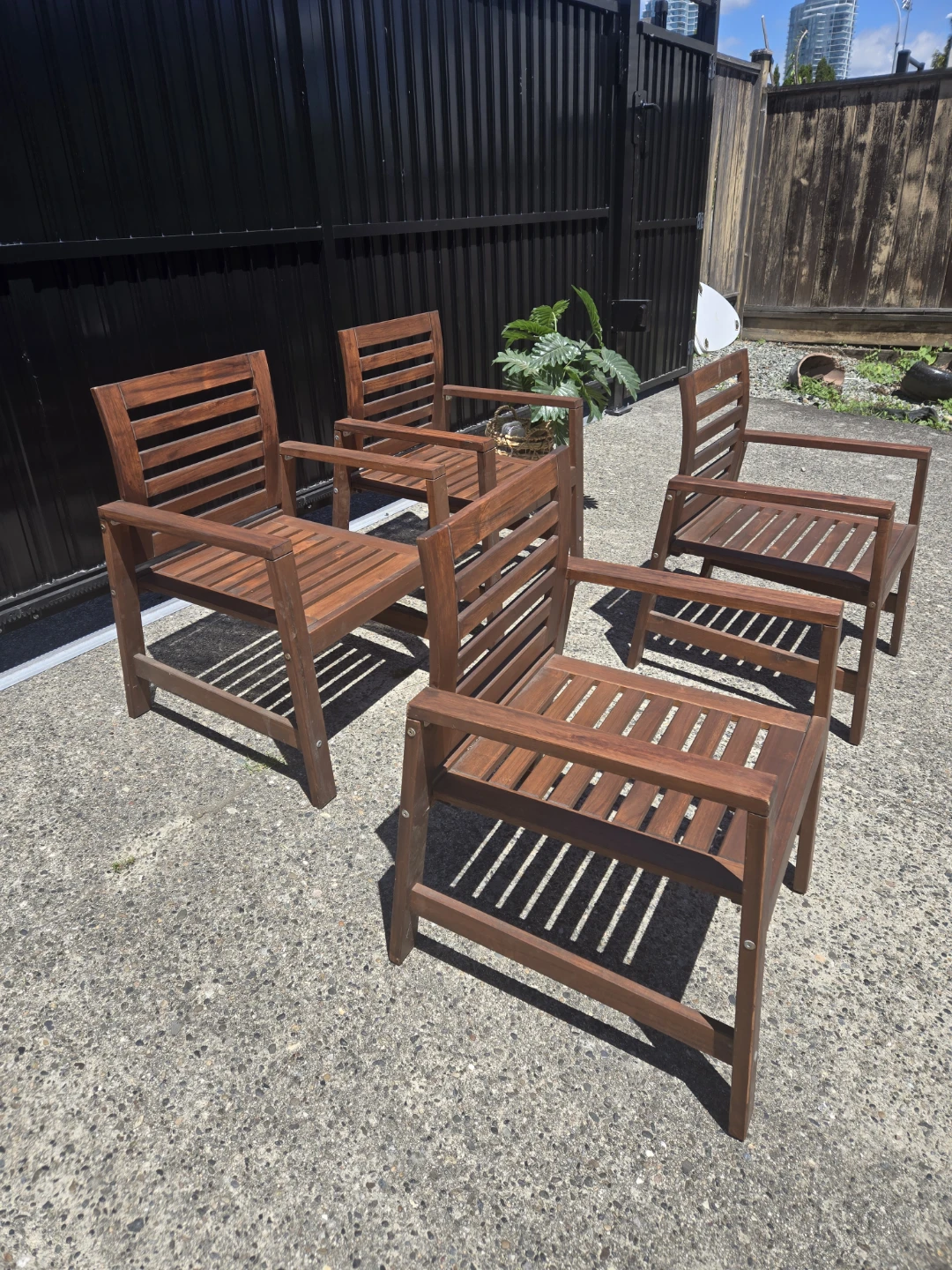 New 4 ikea applaro chairs - photo 4