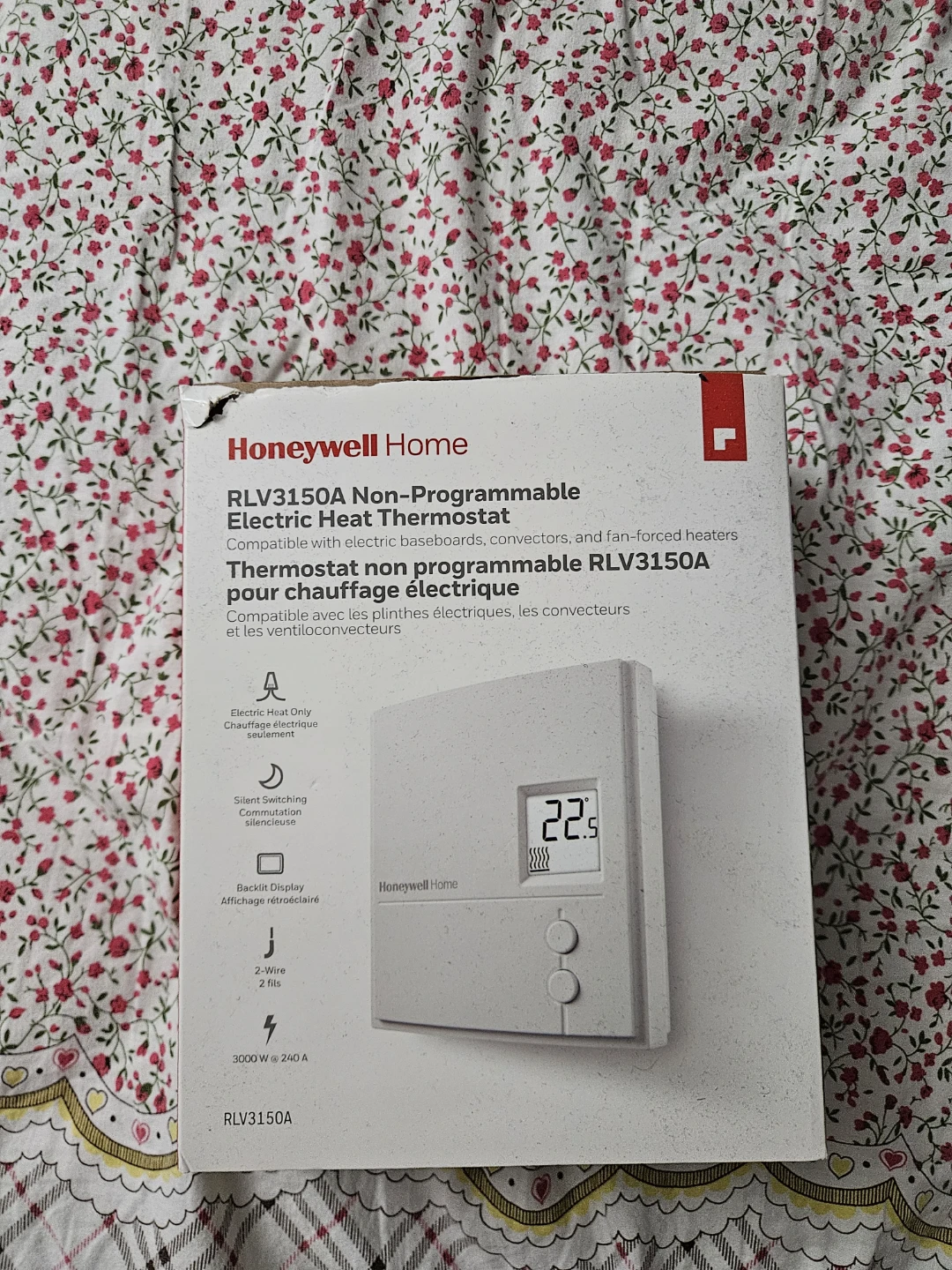 Open Box Honeywell Thermostat