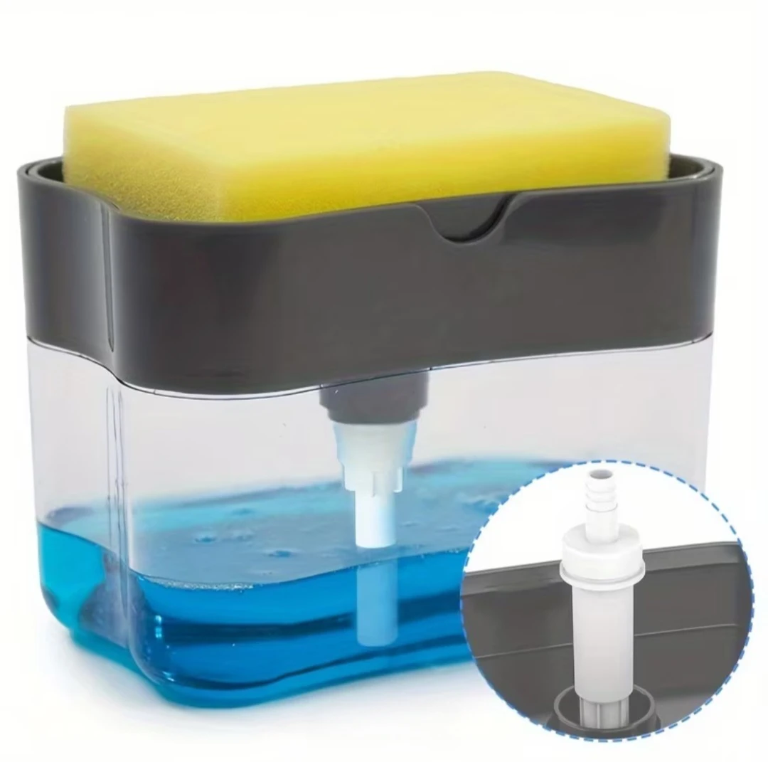 2-in-1 Soap Dispenser and Sponge Holder. *Brand New* - photo 3