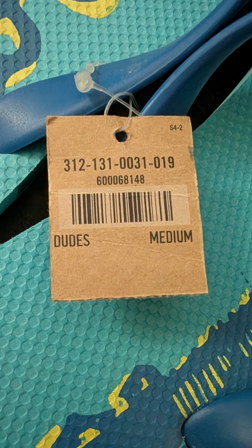 Hollister Dudes Flip Flops Medium Blue - photo 2