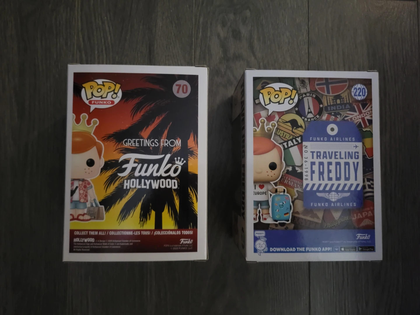 Funko Pop! Tourist Freddy #70 & Traveling Freddy #220 - photo 3