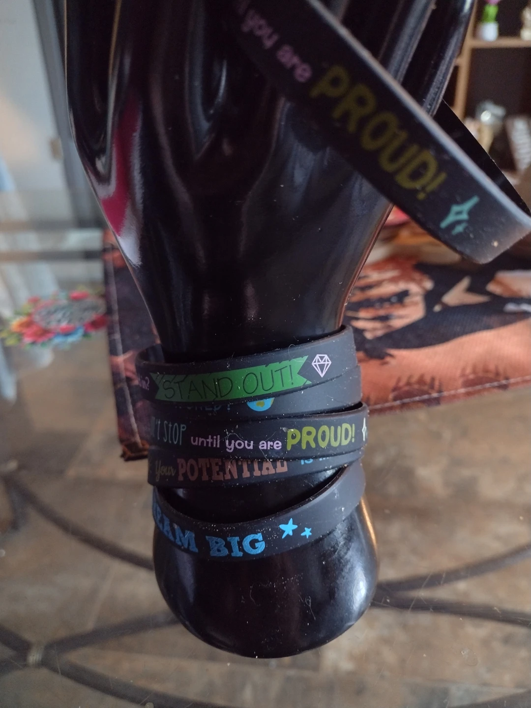 Motivational Bracelets - Stand Out, Proud, Dream Big