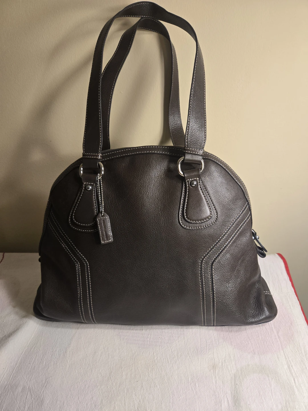 Brown Leather Handbag