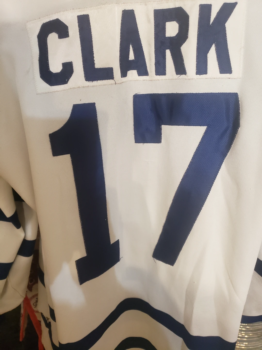 Toronto Maple Leafs Clark #17 Hockey Jersey - photo 3
