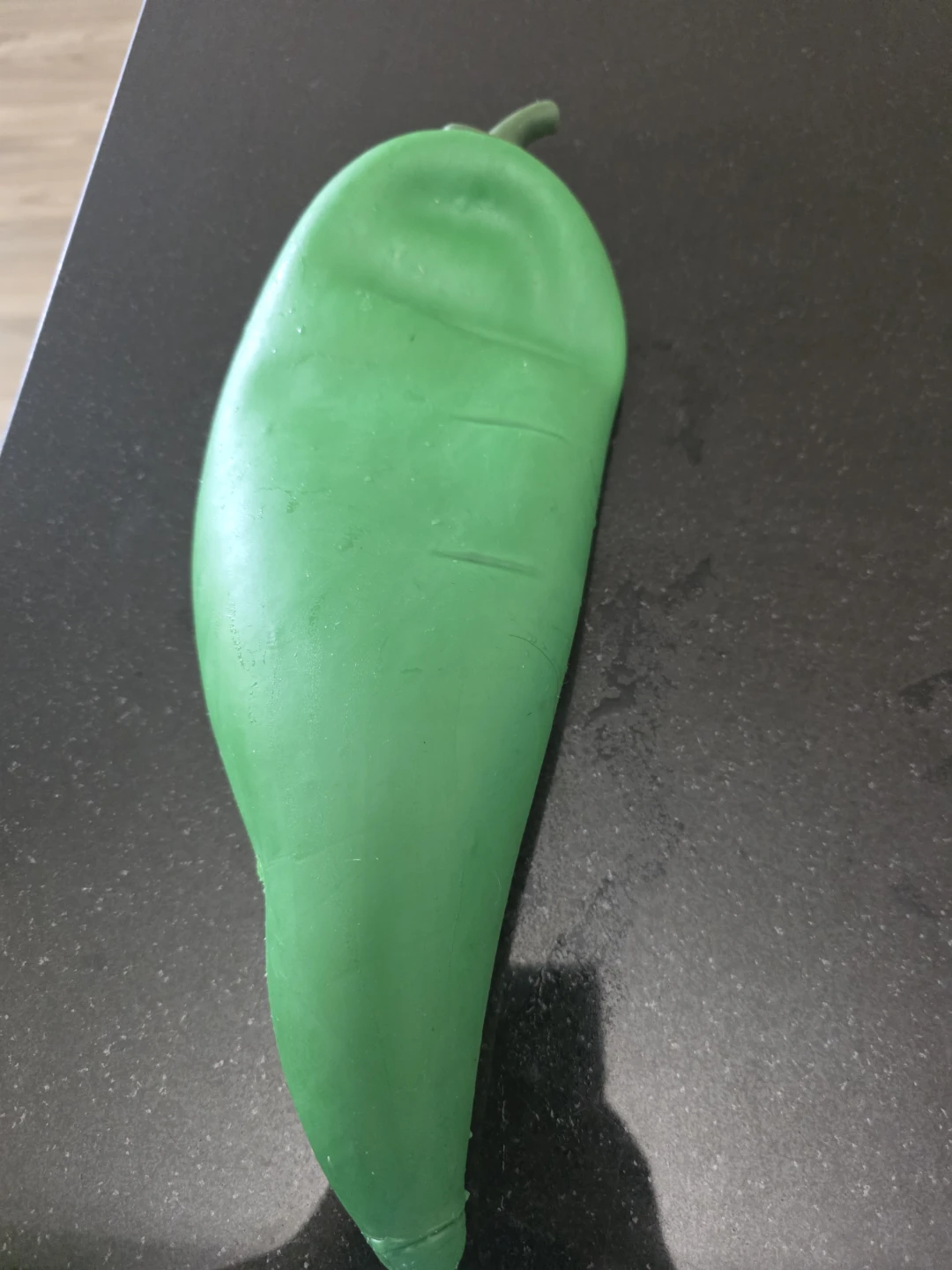A Jiant green pepper squishy
