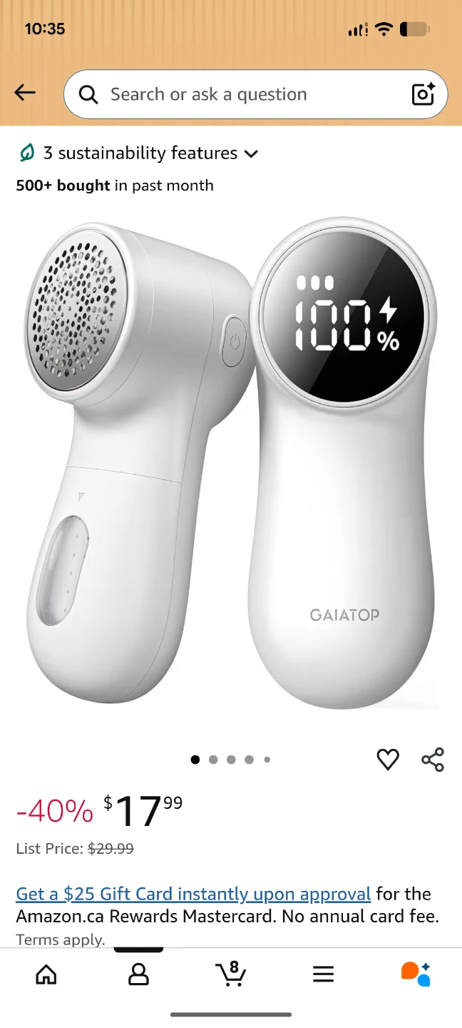 GAIATOP Q11 Lint Remover
