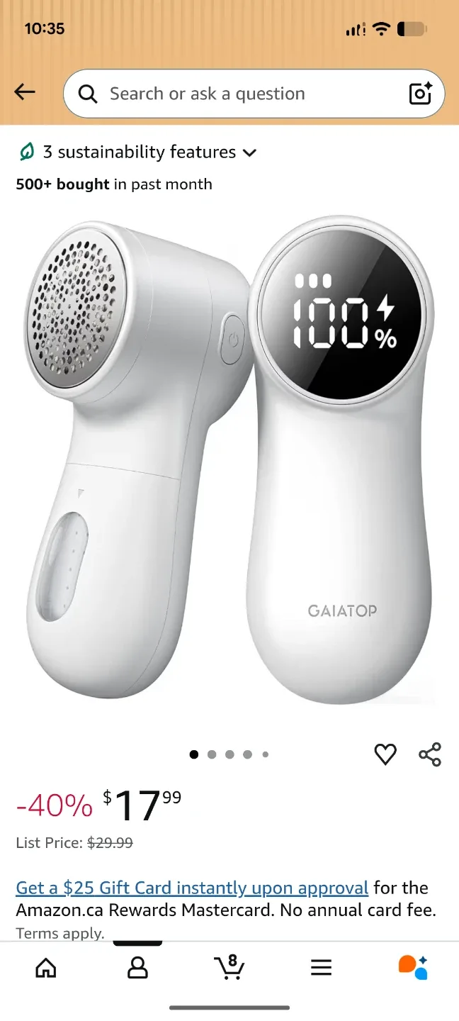 GAIATOP Q11 Lint Remover