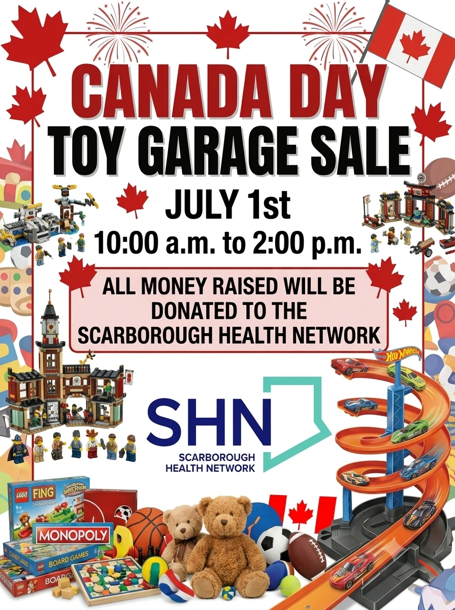 Canada Day Toy Garage Sale