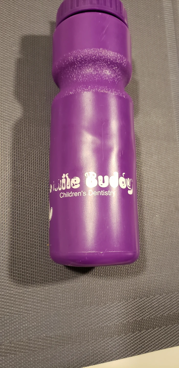 Purple "Little Buddy" Water Bottle