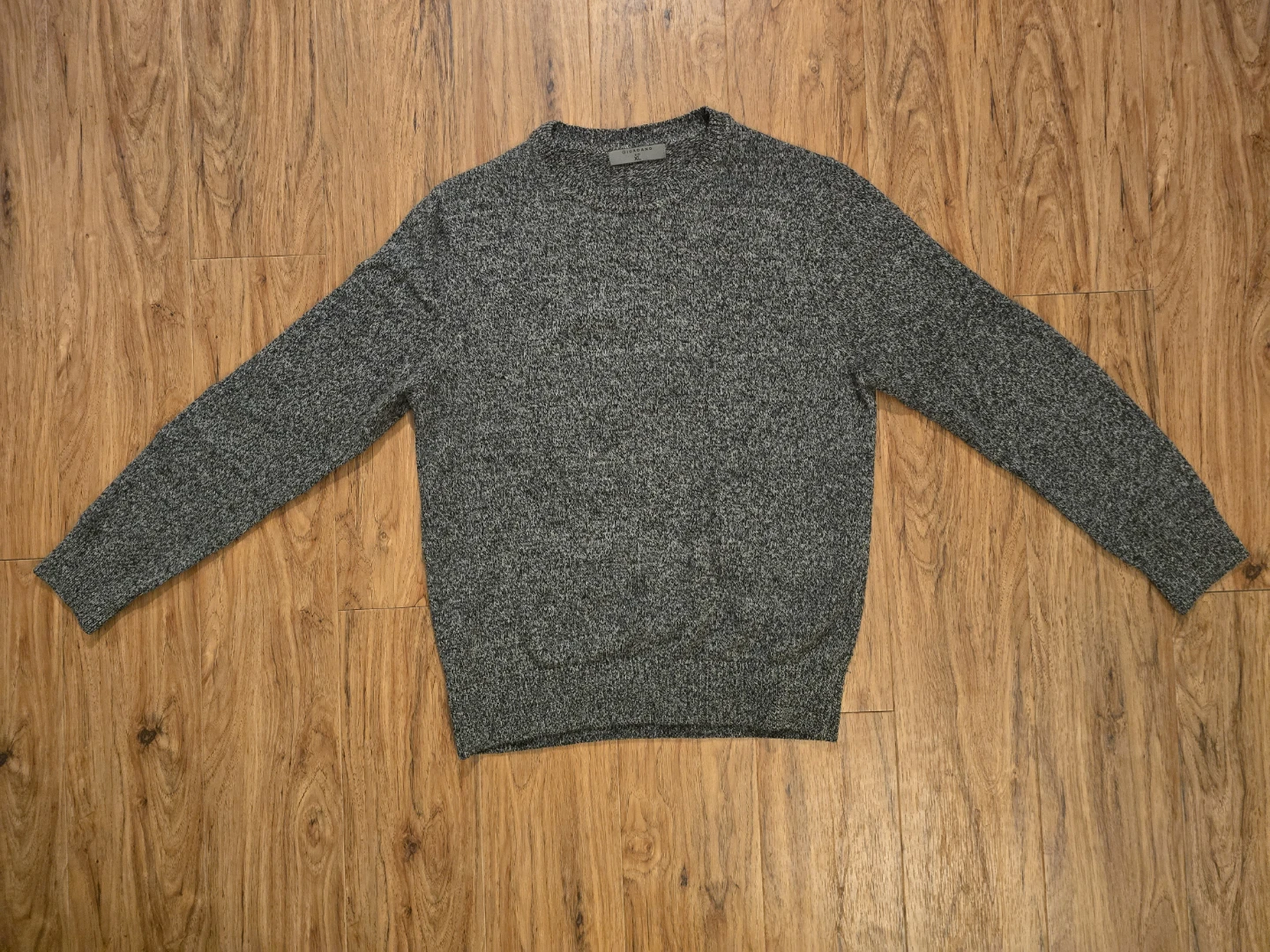 Giordano Grey Speckled Knit Sweater - photo 3