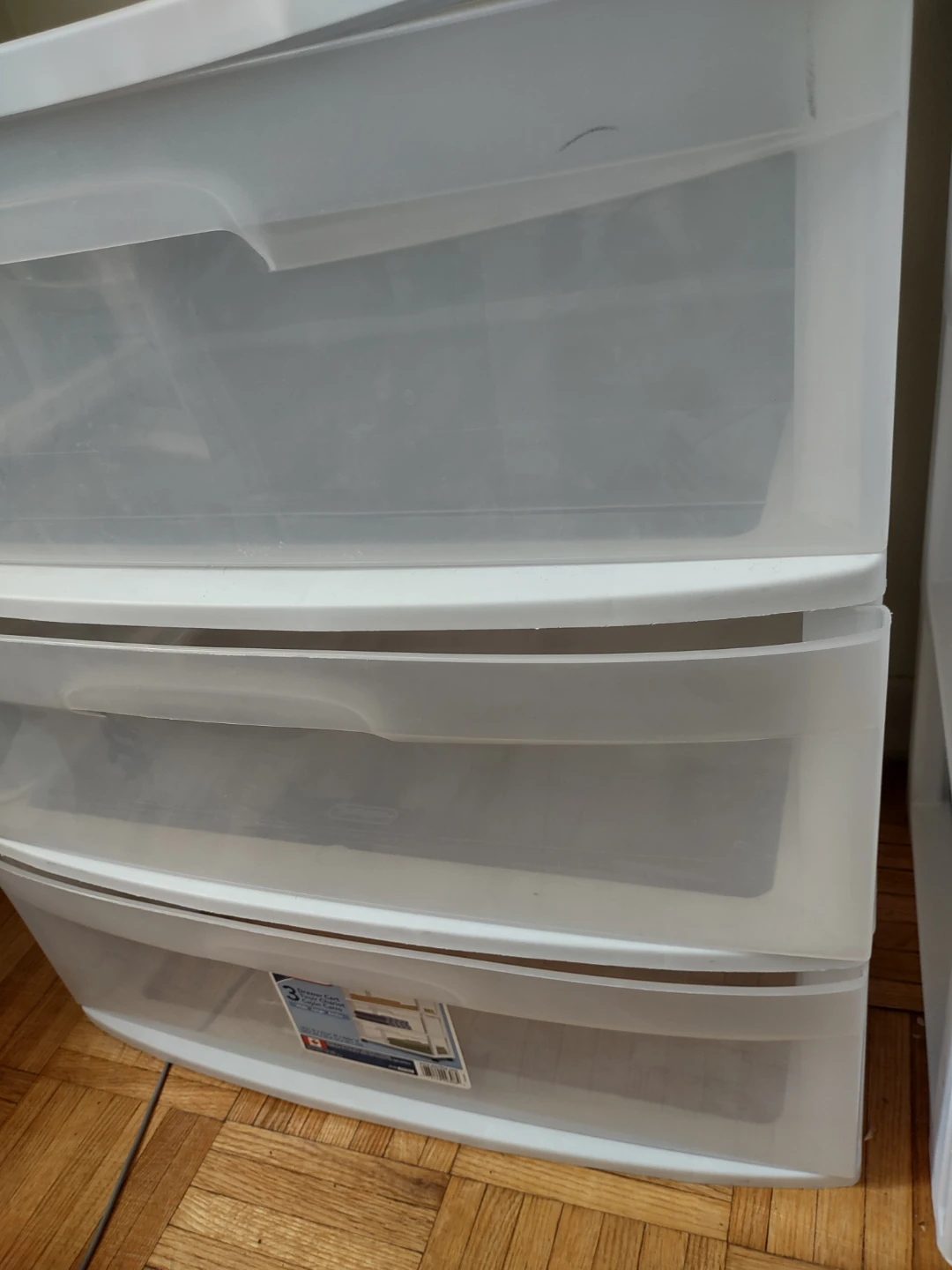 Sterilite 3 Drawer Cart
