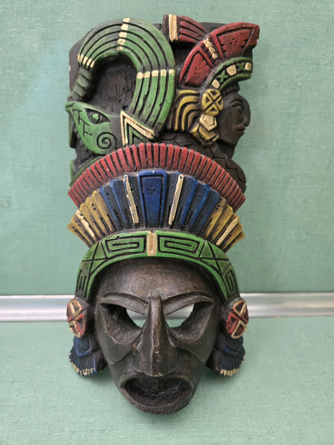 Vintage Mayan/Aztec Mask