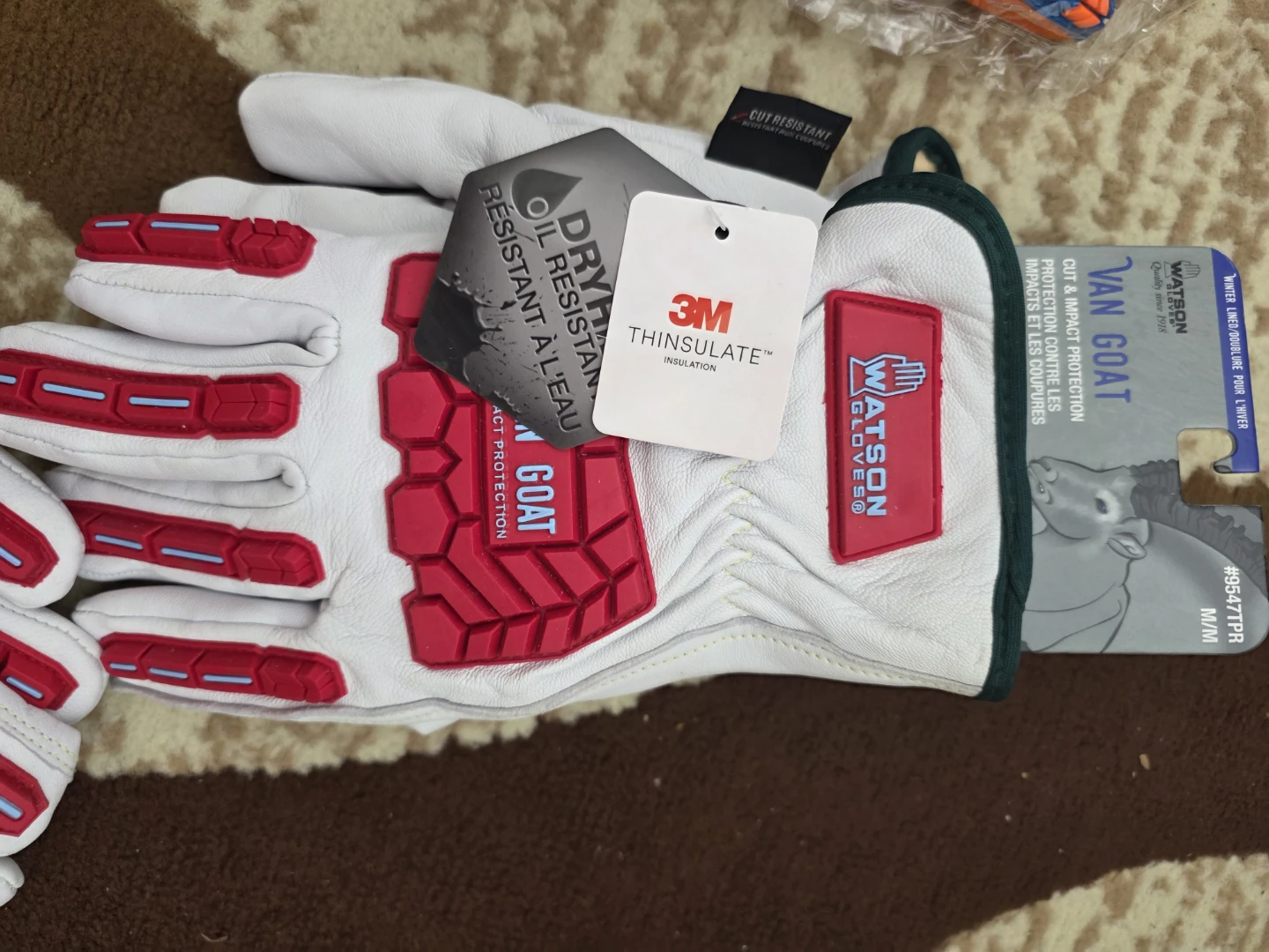 Watson Van Goat Work Gloves (5 pairs Available) - photo 3