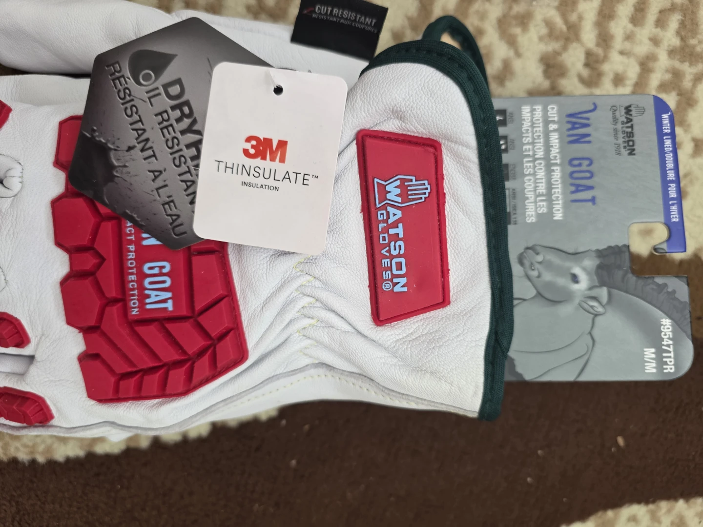 Watson Van Goat Work Gloves (5 pairs Available) - photo 4