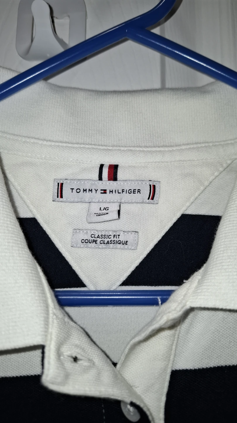 Tommy Hilfiger Women's Striped Polo Dress Size L - photo 2