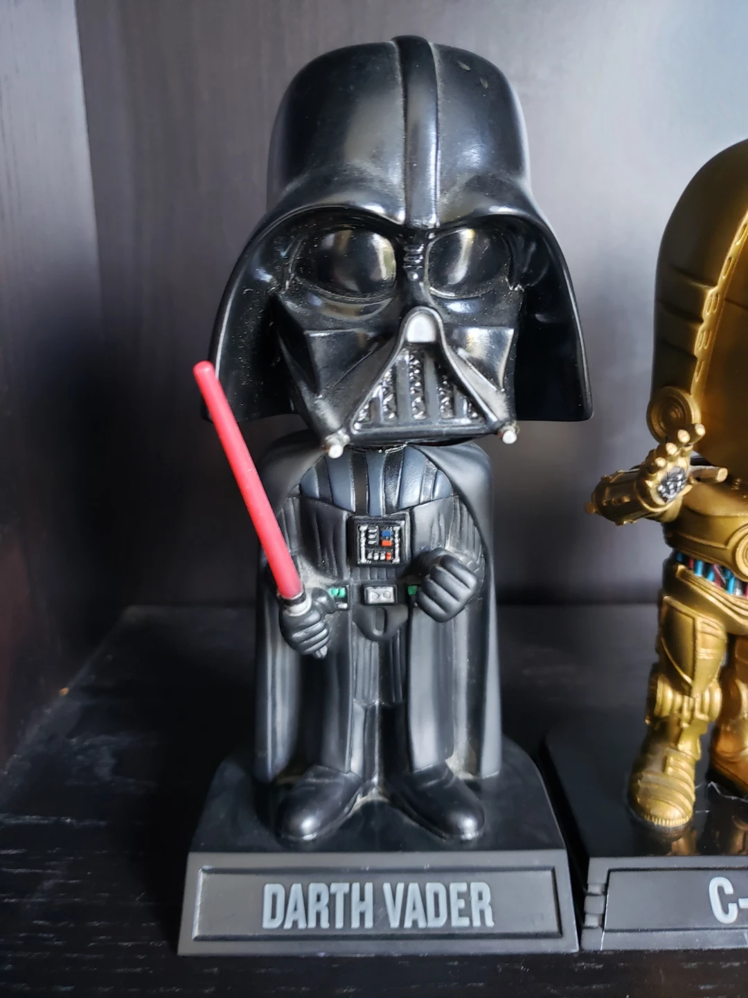 Star Wars Bobblehead Figures - Darth Vader, C-3PO, Kylo Ren - photo 2