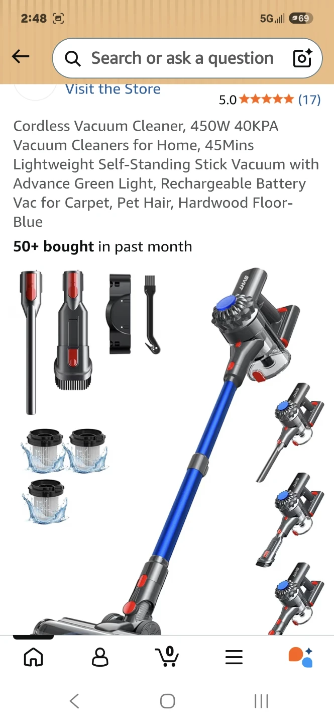 Cordless Vacuum Cleaner NEW - photo 4