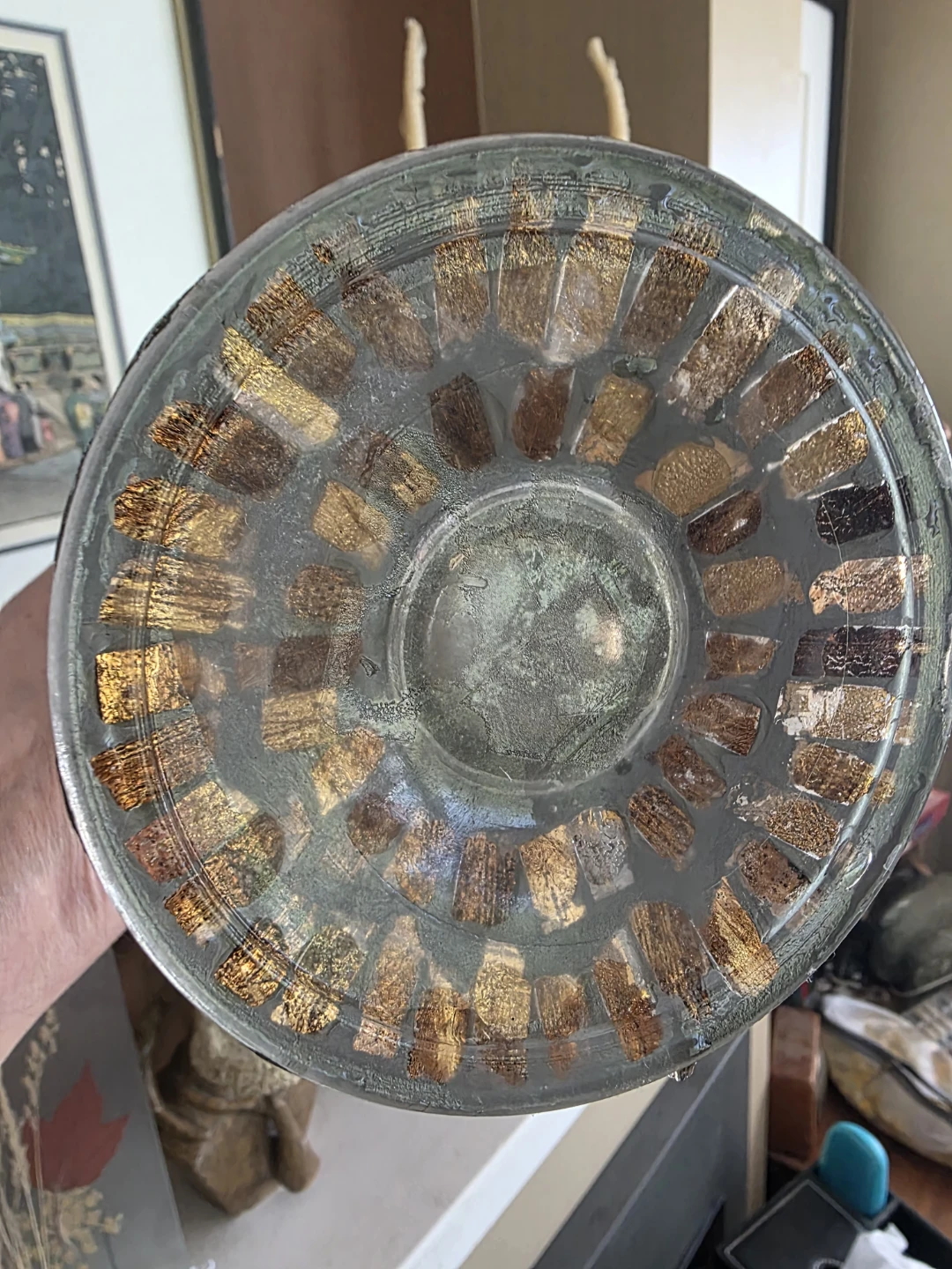 Mosaic Glass Vase - photo 3
