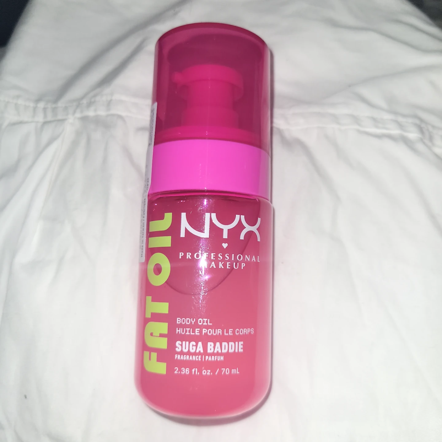 New NYX Professional Makeup Fat Oil Body Oil - Suga Baddie