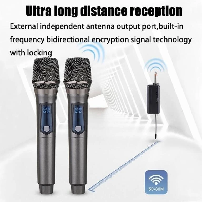 NEW BAXS Wireless Microphone Set of 2 - photo 2