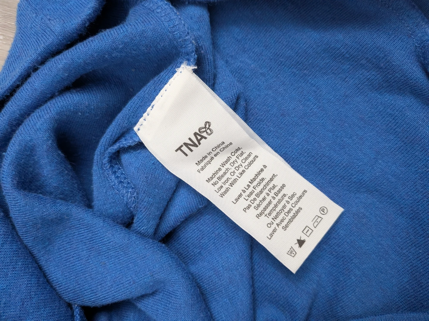 AVAILABLE ONLY THIS WEEKEND TNA Blue Long Sleeve thin sweater - photo 3