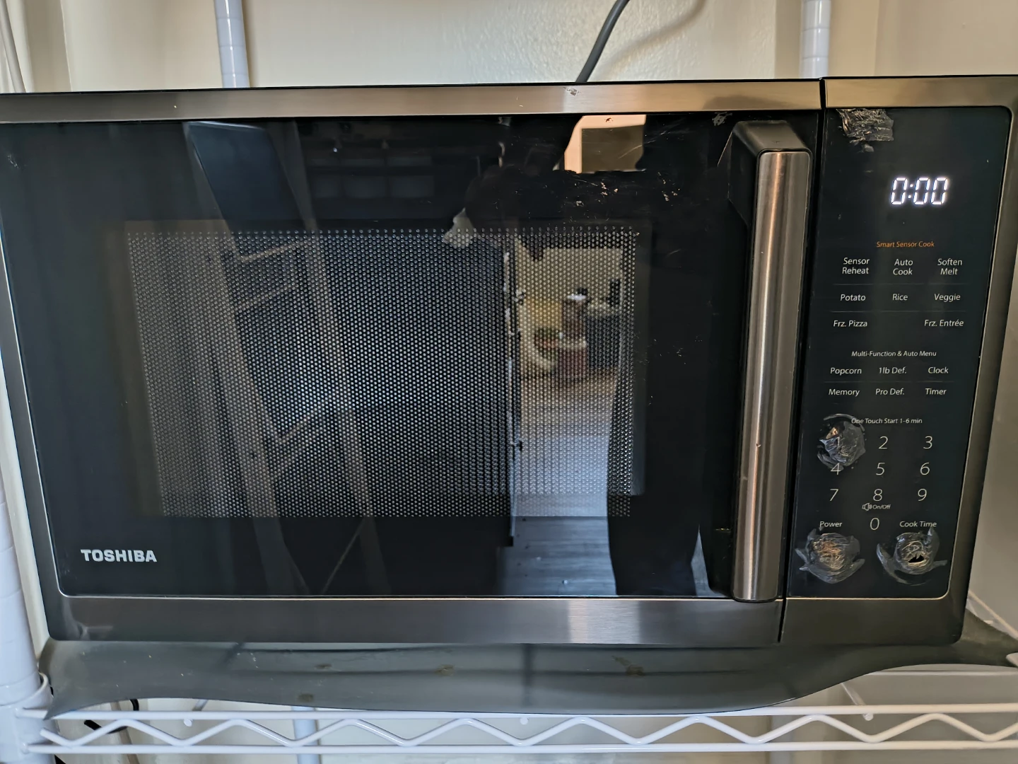 Toshiba Stainless Steel Microwave