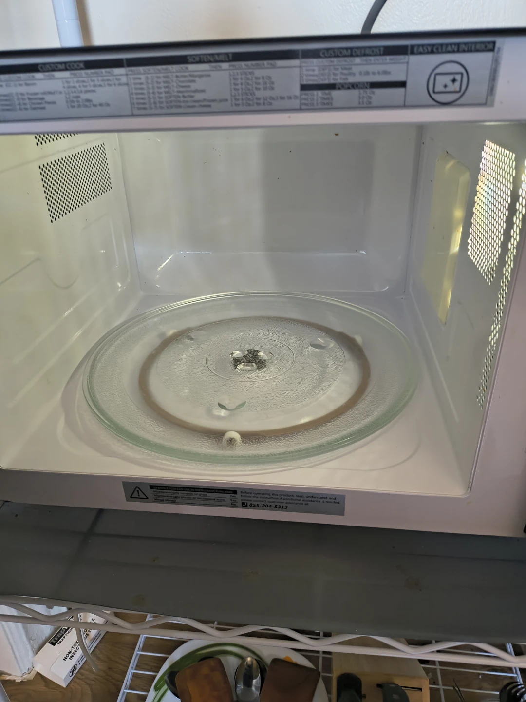 Toshiba Stainless Steel Microwave - photo 3