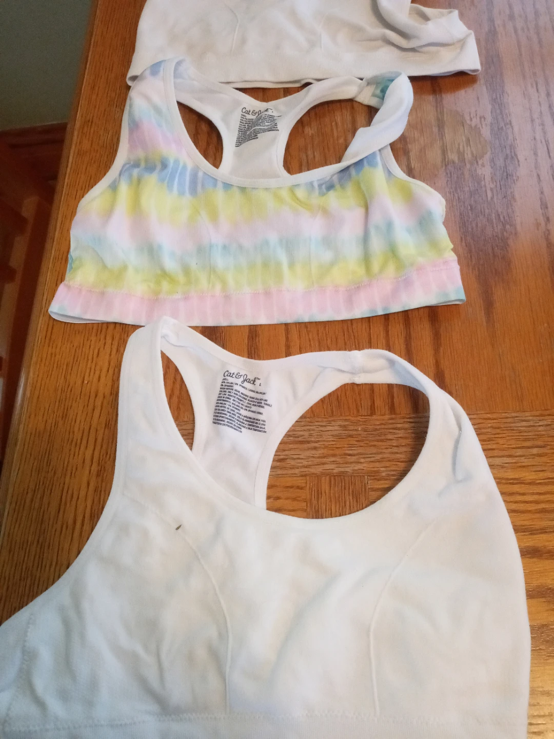 Cat & Jack Girls Sports Bras - Lot of 4 - photo 4
