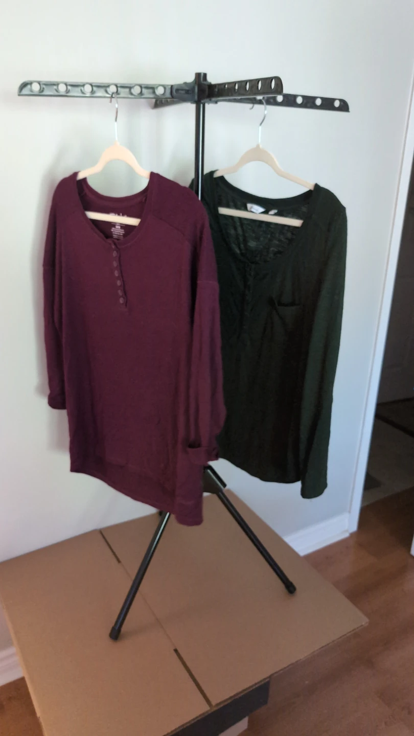 Chaps Long Sleeve Henley Shirt
