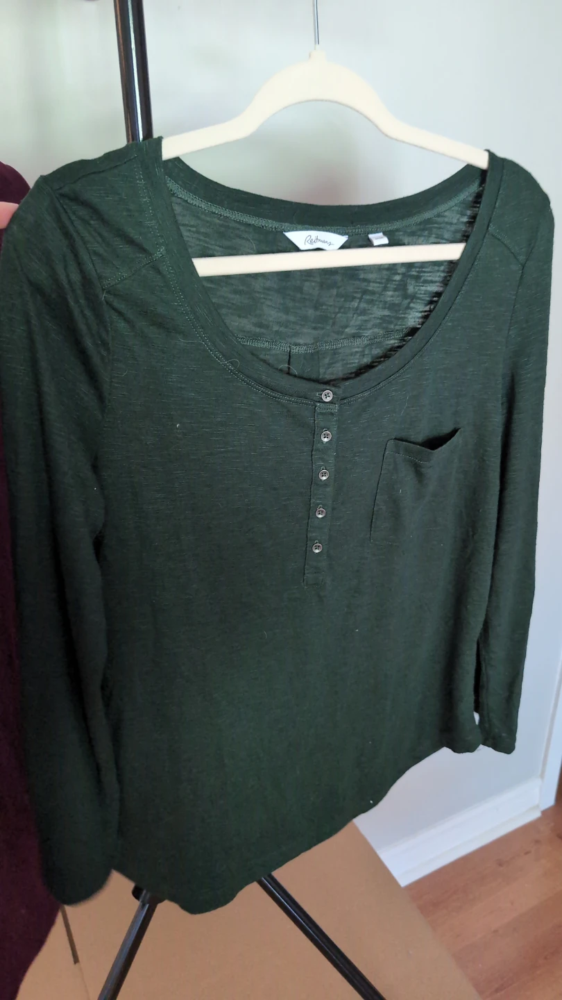 Chaps Long Sleeve Henley Shirt - photo 2