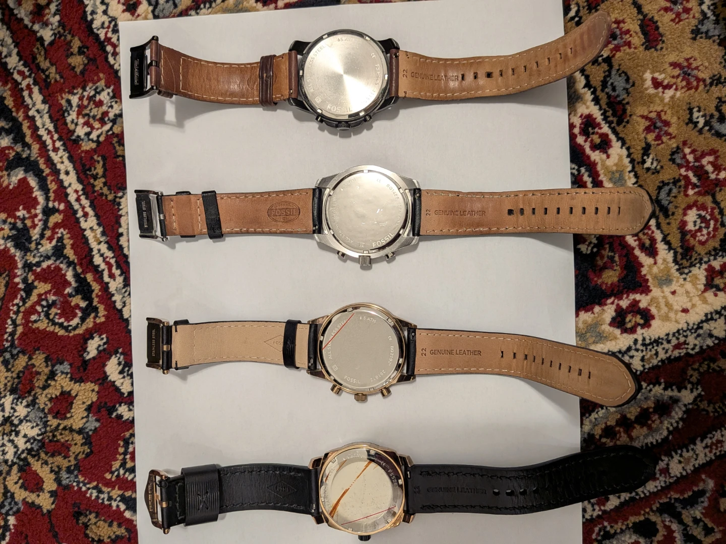 Men's assorted Fossil watches collection ⚽ - photo 2