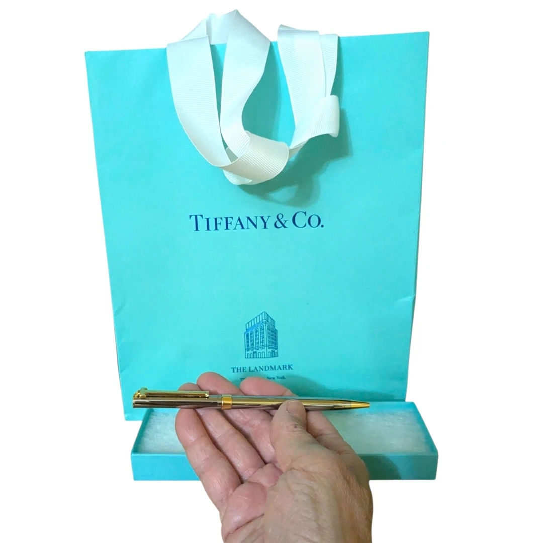 Tiffany & Co Sterling Silver Ballpoint Pen Vintage Estate  B Box - photo 2
