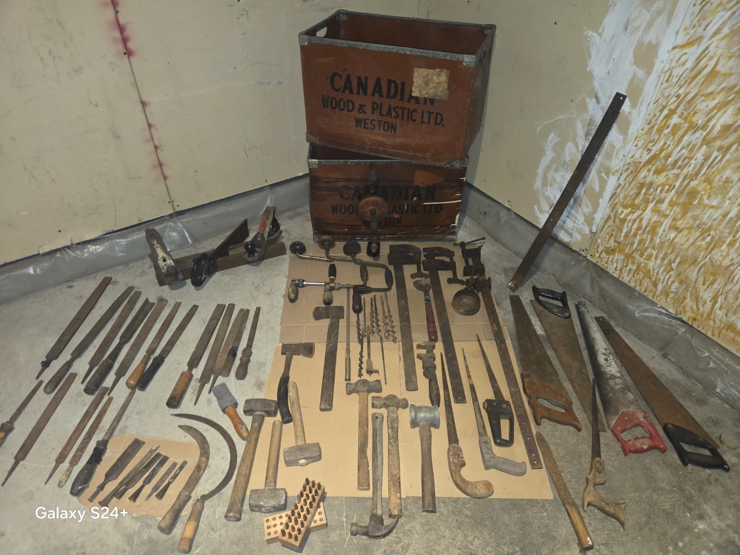 Assorted Vintage Woodworking Hand Tools