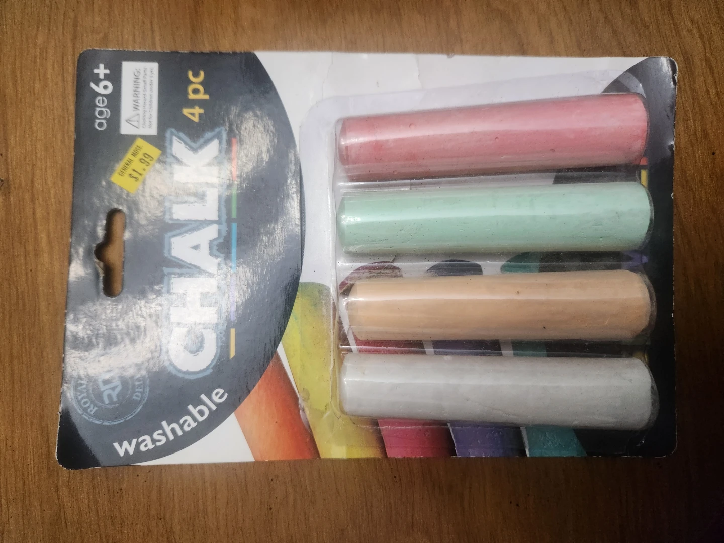 Royal Washable Chalk - 4 pc ⚽