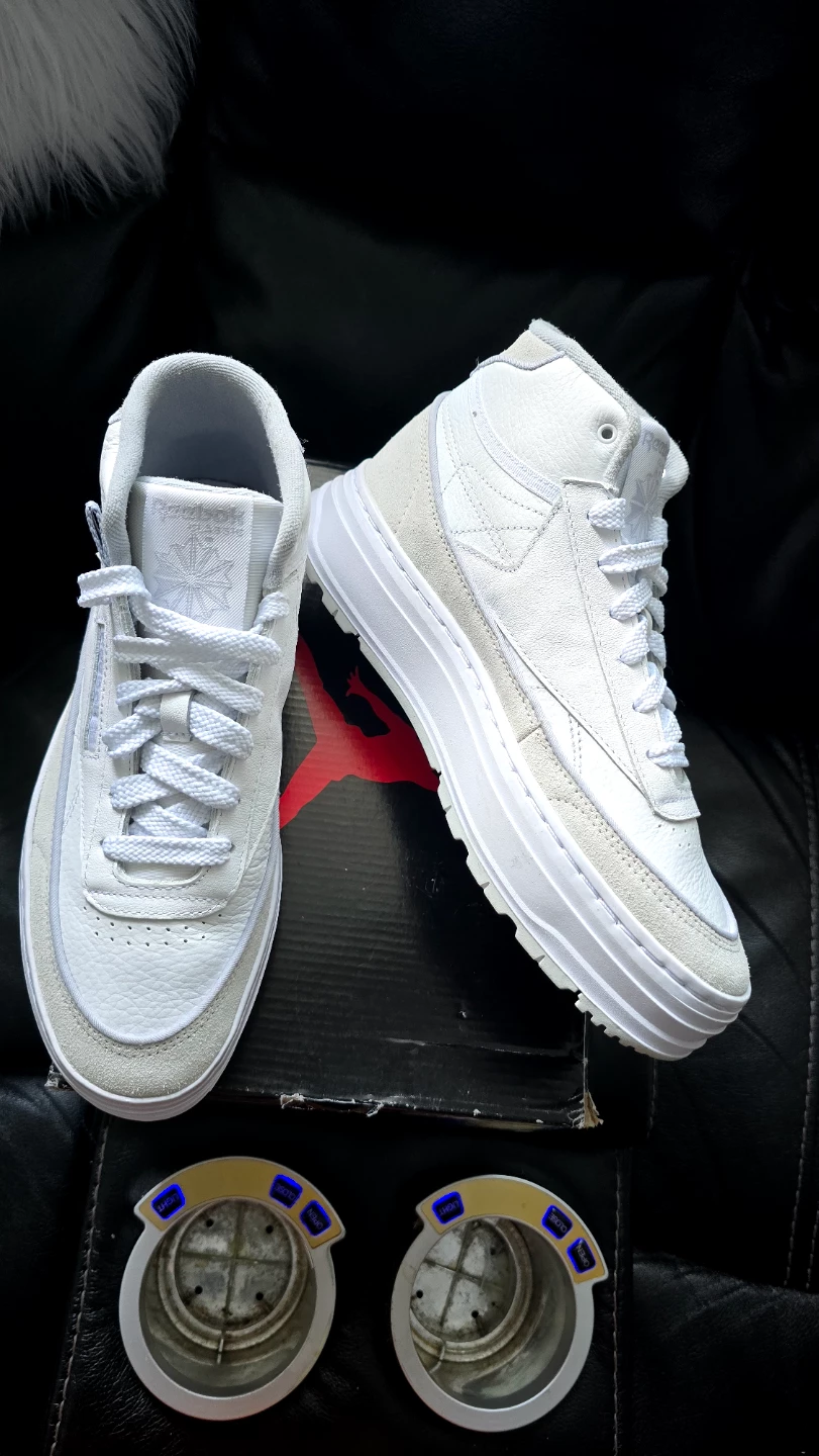 Brand new Reebok All White Leather women shoes sale - photo 5