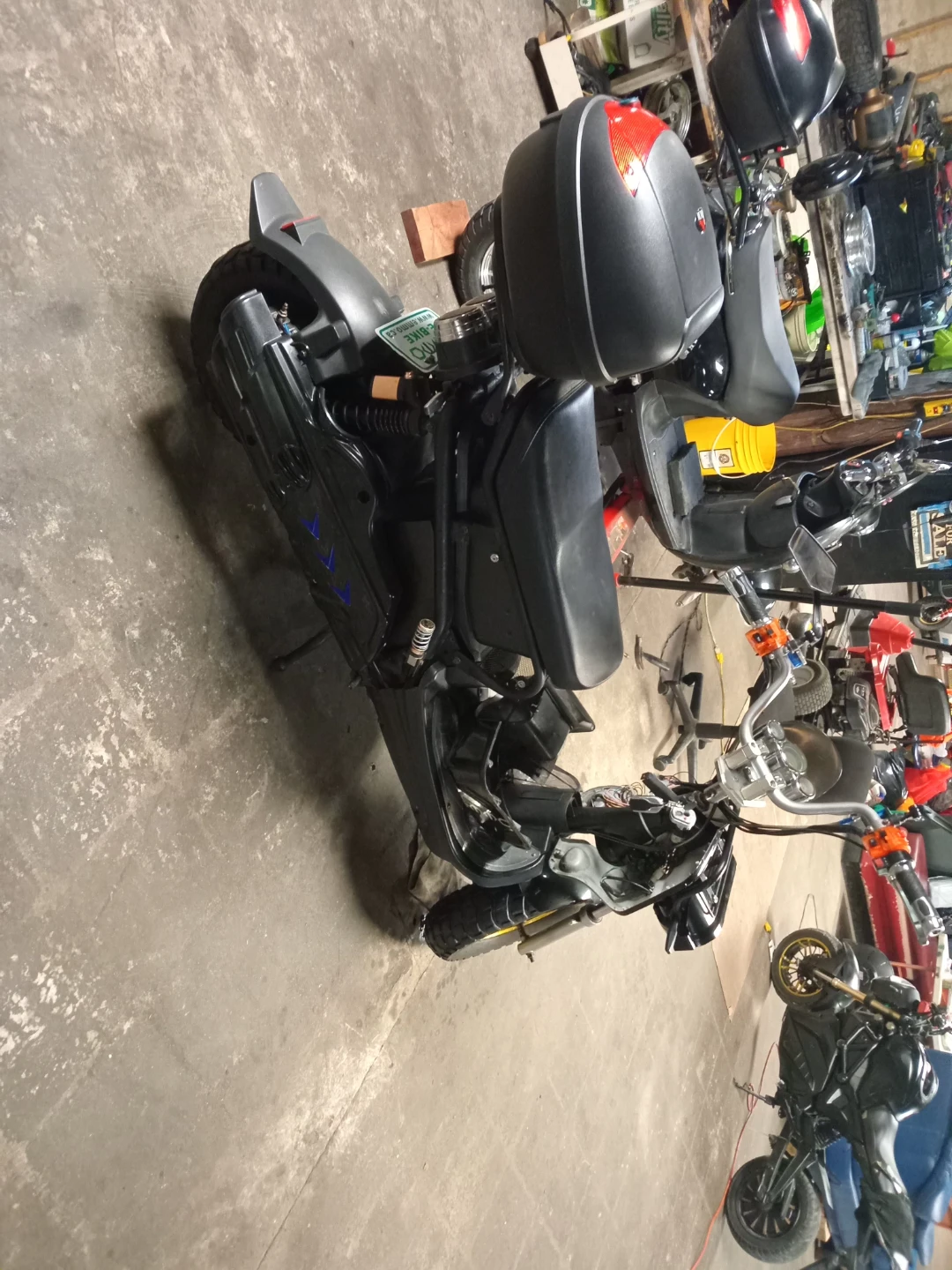 Black Electric Motorcycle - photo 5