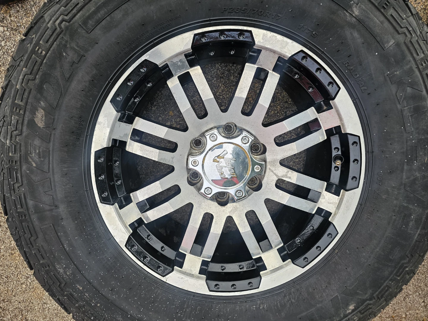 17 inch vision rims wheels 6x135 - photo 2