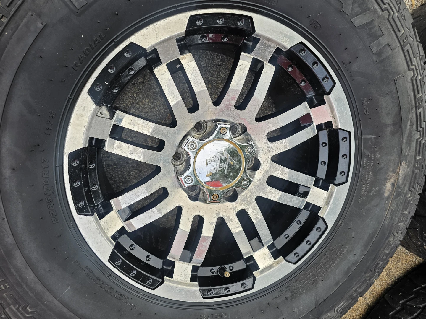 17 inch vision rims wheels 6x135 - photo 3