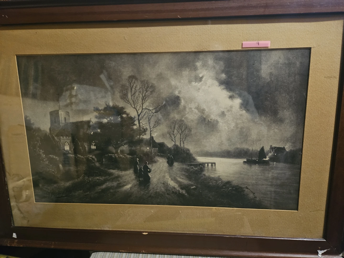 Framed Landscape Art Print - photo 3