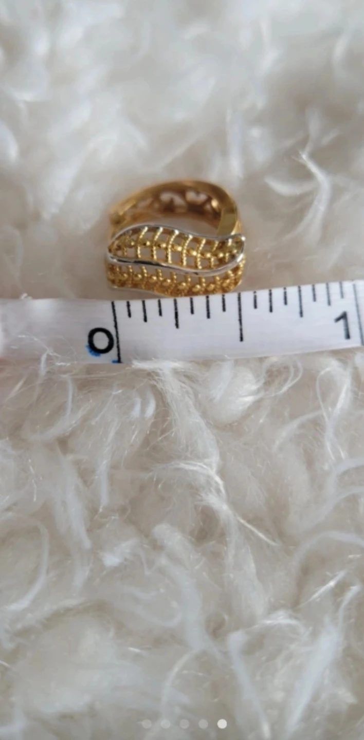 Gold-filled filgree hoop earrings - photo 5