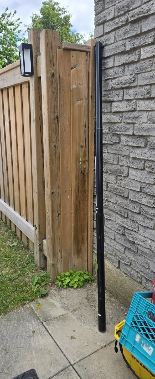 Metal pole