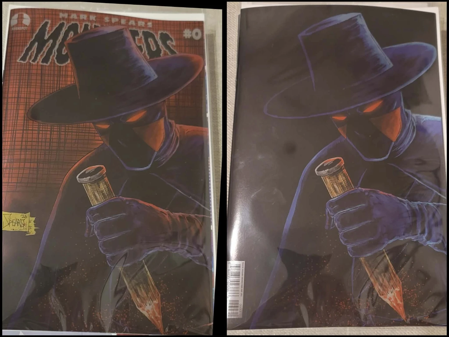 ⚽Mark Spears "Monstros" #0 Comic Book
